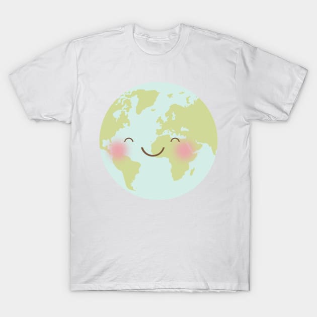 Earth T-Shirt by littlemoondance